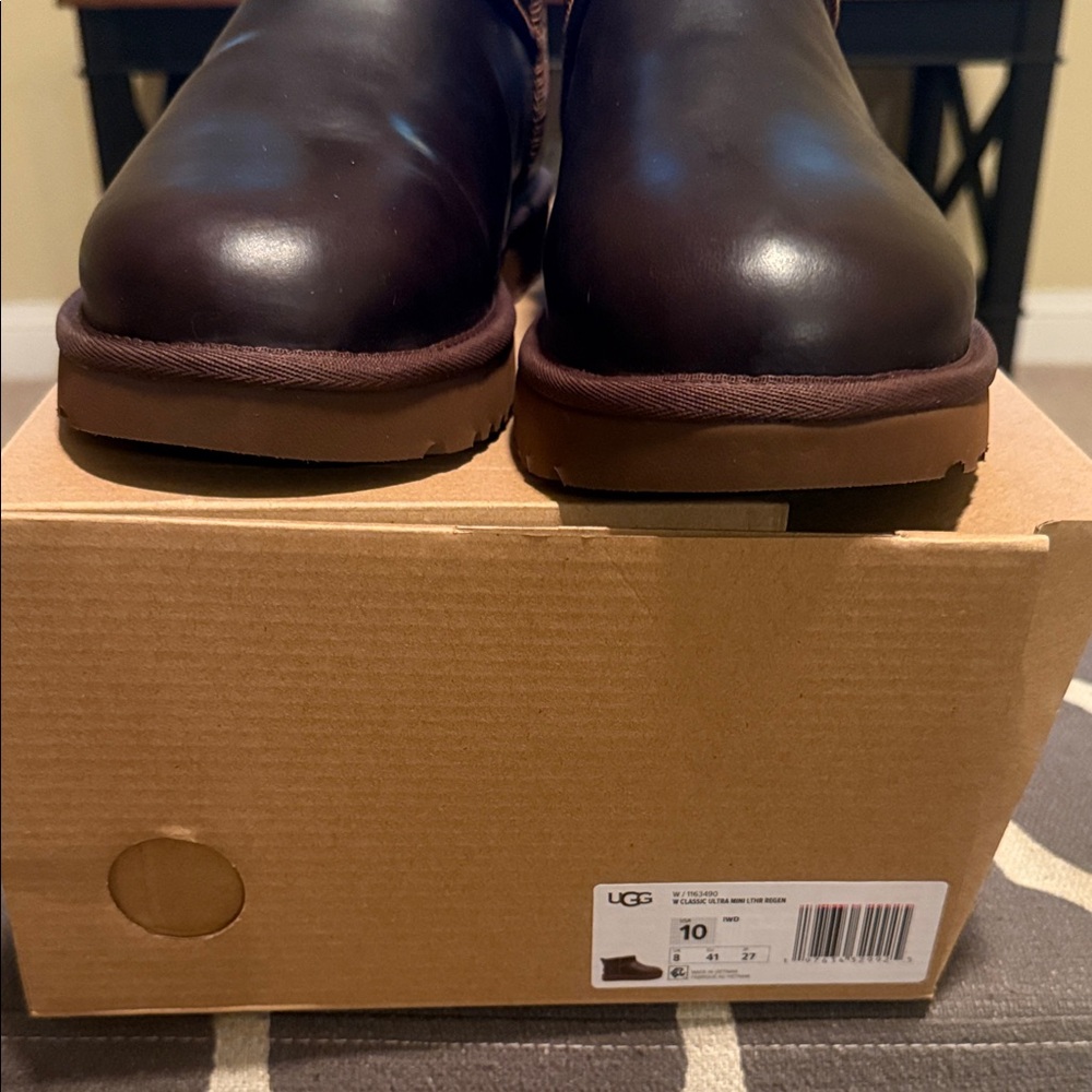 UGG Women's Dark Brown Ankle Boots